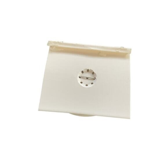 Apogee Light House Genuine Porcelain Stone Brooch Pin - Picture 2 of 2